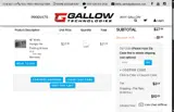 Gallow Technologies coupon verification screenshot