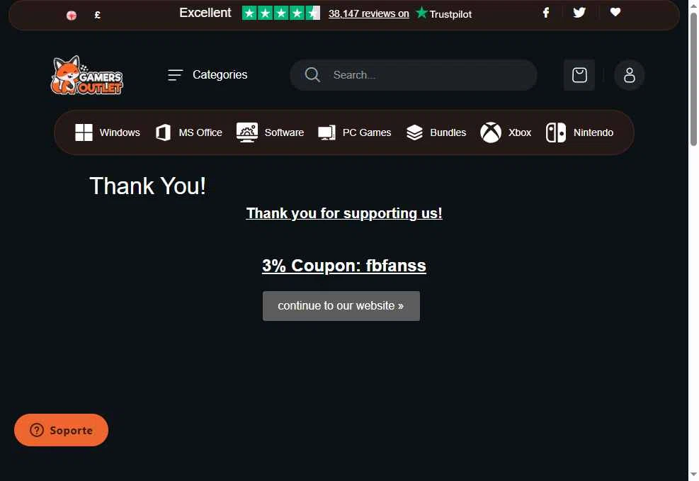 Gamers Outlet checkout page showing Gamers Outlet coupon code box | Screenshot taken by SimplyCodes community member on Dec 4, 2025