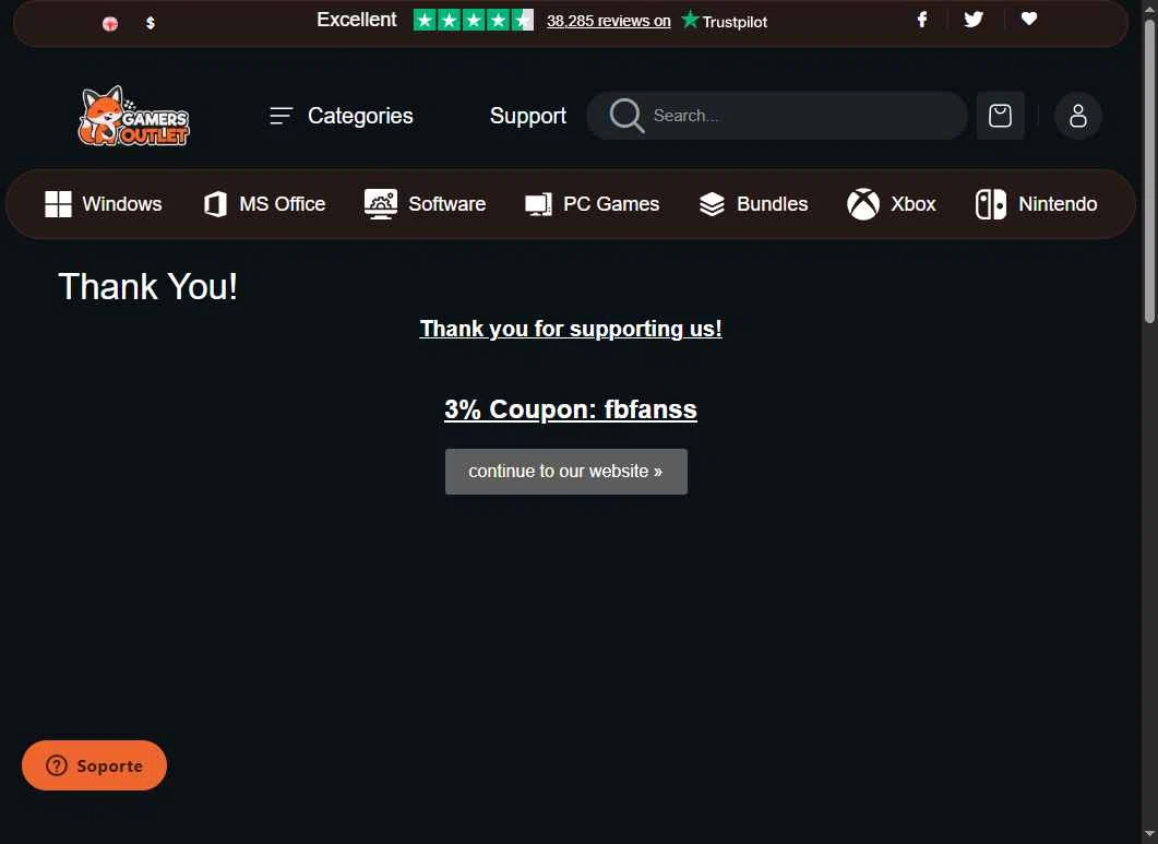 Gamers Outlet checkout page showing Gamers Outlet coupon code box | Screenshot taken by SimplyCodes community member on Jan 11, 2026