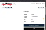 Garage Flooring coupon verification screenshot