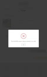 CULTIVATE coupon verification screenshot
