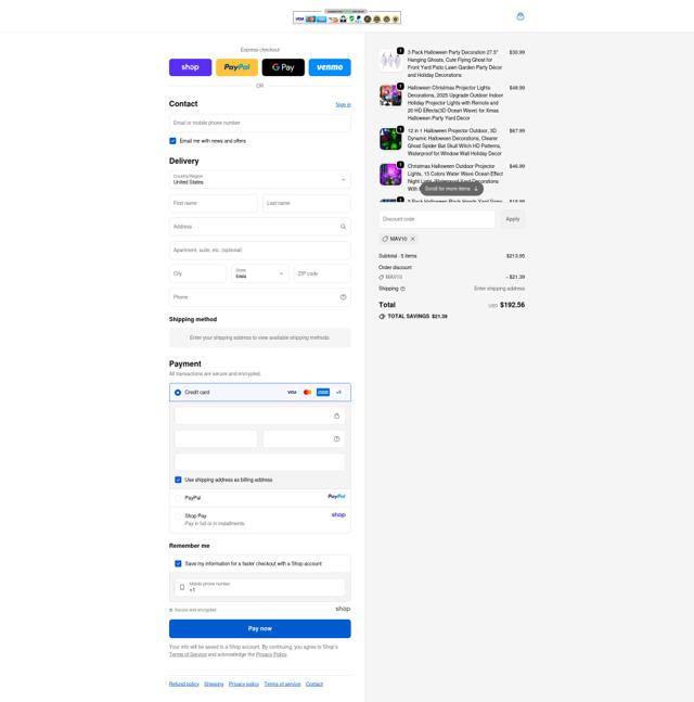 Gardenreet checkout page showing Gardenreet coupon code box | Screenshot taken by SimplyCodes community member on Sep 30, 2025