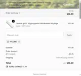 YHLQMD coupon verification screenshot
