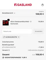 ALINAALINA27M coupon verification screenshot