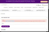 FAITH coupon verification screenshot