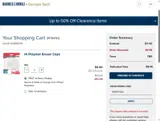Barnes & Noble at Georgia Tech coupon verification screenshot