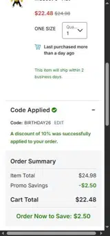 Barnes & Noble at Georgia Tech coupon verification screenshot