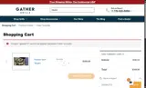 Gather Grills coupon verification screenshot
