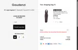 Gaudenzi Boutique coupon verification screenshot