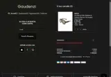 Gaudenzi Boutique coupon verification screenshot