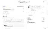 WELCOME10 coupon verification screenshot