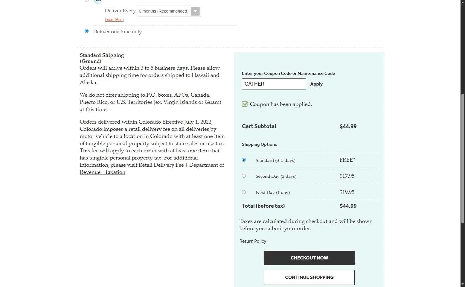 GE Appliance Parts checkout page showing GE Appliance Parts coupon code box | Screenshot taken by SimplyCodes community member on Nov 30, 2025