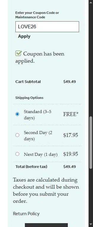 GE Appliance Parts checkout page showing GE Appliance Parts coupon code box | Screenshot taken by SimplyCodes community member on Feb 16, 2026