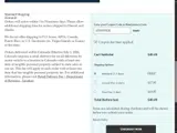 GE Appliance Parts coupon verification screenshot