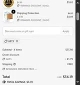 GET5 coupon verification screenshot