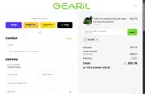 GEAR40 coupon verification screenshot