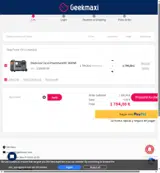 Geekmaxi coupon verification screenshot