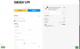 GEEKVR coupon verification screenshot
