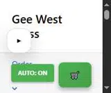 Gee West Glass coupon verification screenshot