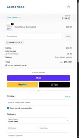Geir Ness coupon verification screenshot