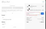 Gemini Jewels coupon verification screenshot