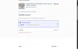 SALE30 coupon verification screenshot
