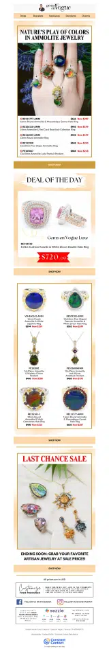 Gems en Vogue coupon verification screenshot