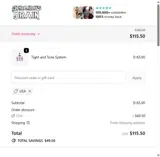 GeneInUs coupon verification screenshot
