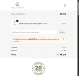 Annette10 coupon verification screenshot