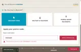 George Washington's Mount Vernon coupon verification screenshot