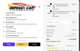WELCOME5 coupon verification screenshot