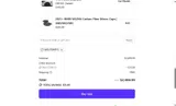 WELCOME15 coupon verification screenshot
