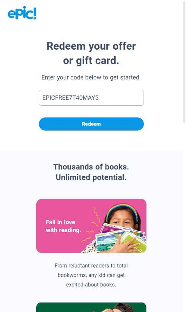 Get Epic checkout page showing Get Epic promo code box | Screenshot taken by SimplyCodes community member on Jul 3, 2025