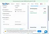 OFFERNOW15 coupon verification screenshot