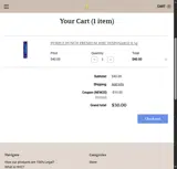 NEW25 coupon verification screenshot