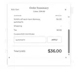 summer14 coupon verification screenshot