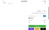 NEXGEN20 coupon verification screenshot