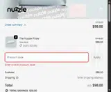 WINTERSALE coupon verification screenshot