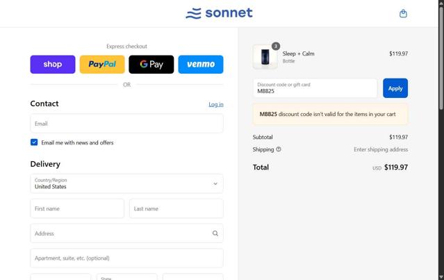 Proper checkout page showing Proper discount code box | Screenshot taken by SimplyCodes community member on Sep 5, 2025