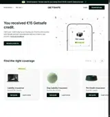 Getsafe DE coupon verification screenshot