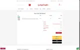 75GETTY coupon verification screenshot