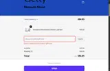 GIFT25 coupon verification screenshot