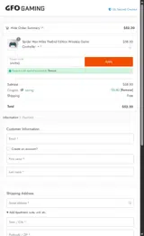 SAVING coupon verification screenshot
