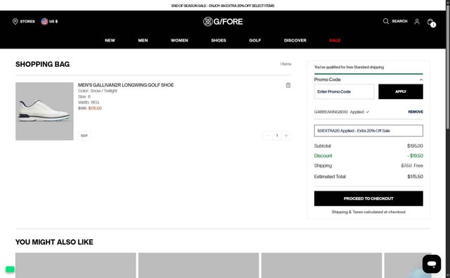 G/Fore Discount Codes - 10% Off (4 Verified) Aug 2025
