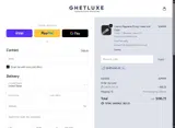 GHETLUXE-25 coupon verification screenshot