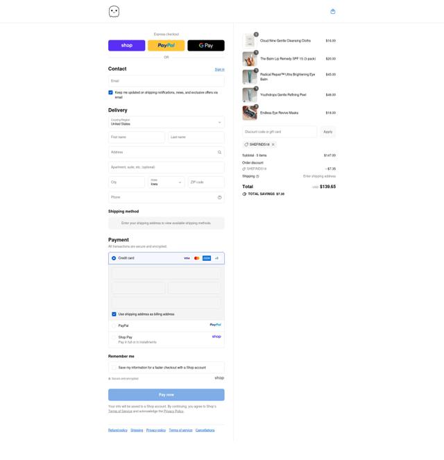 Ghost Democracy checkout page showing Ghost Democracy promo code box | Screenshot taken by SimplyCodes community member on Sep 15, 2025