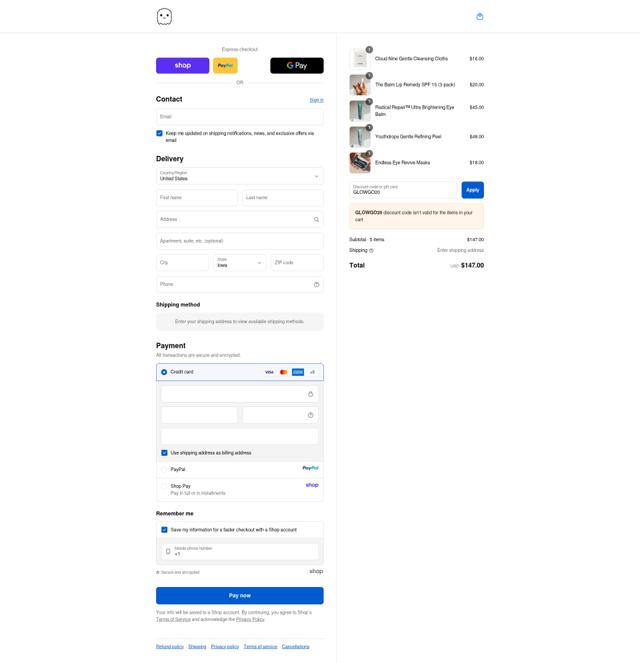 Ghost Democracy checkout page showing Ghost Democracy promo code box | Screenshot taken by SimplyCodes community member on Sep 11, 2025