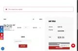 SCARY25 coupon verification screenshot