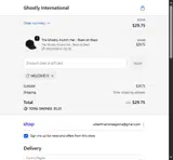 Ghostly International coupon verification screenshot