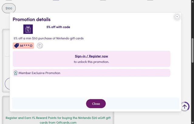 GiftCards.com checkout page showing GiftCards.com promo code box | Screenshot taken by SimplyCodes community member on Aug 19, 2025
